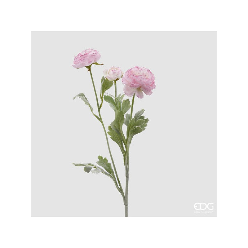 Ramo Ranuncolo con foglie H50 | Enzo De gasperi